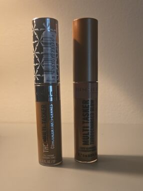 Rimmel London Multi-Tasker Liquid Glow & Concealer — Bronze/Brown Shades